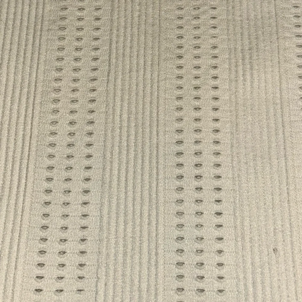 Fitted Beige Pointelle Like Top By Social Revival NWOT
